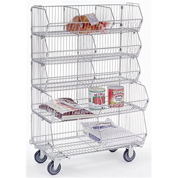 Nexel 36 x 20 in. Chrome Dolly Base WBD320 - main